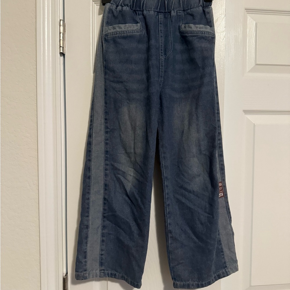 Kids Blue Denim Pants